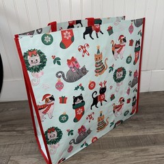 ❤️ Marshall’s Reusable Tote Bag~19.5 ”X 17.5 ” X 8 CATS Christmas Marshalls