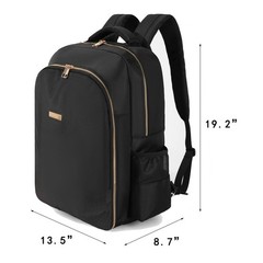 MAXPAND Large Backpack Bag Organizer for Barbers Clippers 19 INCHES, BLACK