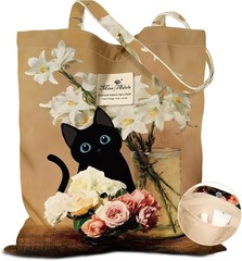 Cloth Tote Bag for Women – Reble Tote with Poet & Bule