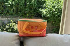 Trader Joe’s Mini Insulated Tote Bag 1.5 Gallons Orange – New