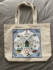 J Crew Large Cotton Tote Summer 2025 HAMPTONS EXCLUSIVE – Not For Sale In Stores