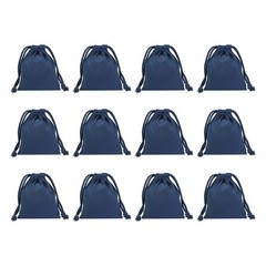 100% Cotton Reusable Drawstring Bags 5×6 Inch 12 Pack Multipurpose Washable C…