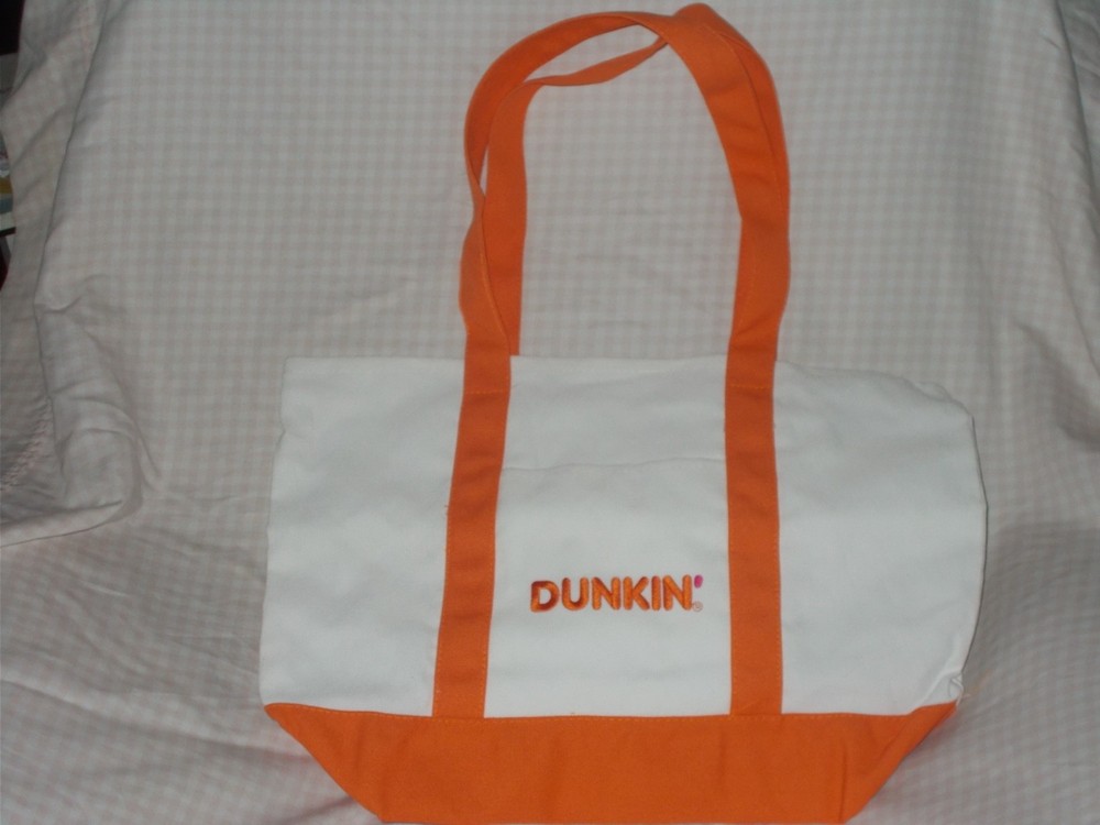 Dunkin Canvas Tote Bag 2026 Orange