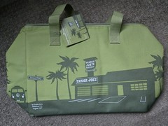 Trader Joe’s 8 Gallons Reusable Bag Cooler Large Insulated Tote Olive Green