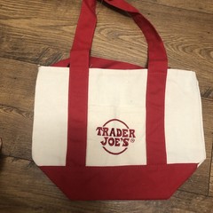 Trader Joe’s Red Mini Canvas Tote