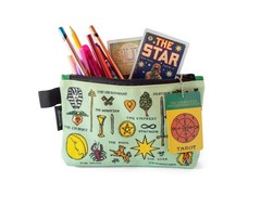 The Unemployed Philosophers Guild Tarot Bag – 9″ Canvas Seafoam Green