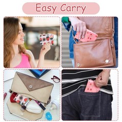 2 Pcs Cute Shopping Bags Reusable Extra Large Foldable Bag Travel Waterproof …