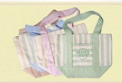 Set Of 4 NWT Trader Joe’s Striped Canvas Mini Tote Summer 2026 In Hand!