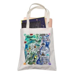 Tulum Mexico Tote Bag Maya Site Vacation Lover Travel Reusable Shopping Bag G…