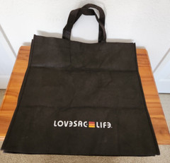 LoveSac Large Oversized Reusable Shopping Grocery Tote Bag RARE