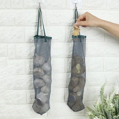 Kitchen Grocery Shopping Bag Holder Travel Mesh Shower Caddy Tote Root Vegeta…
