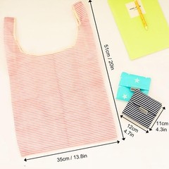 Cloth Tote Bags, Reusable, Foldable, Recycle for Shopping, Fits in Pocket, Ec…