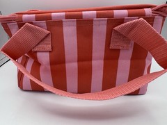 HOT PINK STRIPES Trader Joe’s, Mini Cooler, Bag, Pink Stripes NWT THE CUTEST?