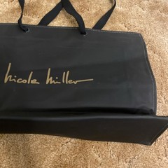 Nicole Miller Big Reusable Shopping Bag & Tote Sturdy Designer Gorgeous