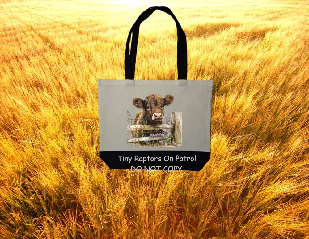 Highland Cow~ Canvas Tote Bag~FREE shipping~shopping~CHOICE~Reusable~Gift~USA