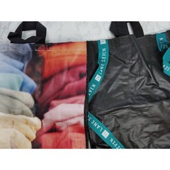 Lane Seven L/7 Reusable Grocery Laundry Bag Lot of Two Sz 20″ x 17″ NWOT