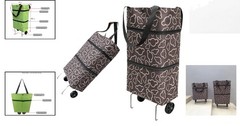 Stylish Reusable Grocery Bags with Carrying Wheels – Eco-Friendly & Practical