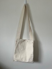 J Brand Boutique Canvas Satchel w/ Shoulder Strap Tote Bag 12.75″ x 14.5″ EUC