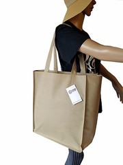 1 DOZEN Recycled Reusable Eco Friendly Grocery Shopping Tote Bag 13x15x6 Gusset