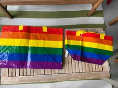 Ikea Rainbow Bags. Set Of 2. Small And Large (22)