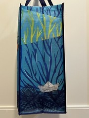 Trader Joe’s RECYCLED OCEAN Reusable Shopping Grocery Tote Bag -Collect ’em All!