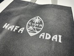 Guam Reusable Shopping Bag 13″ Canvas All Purpose Tote Bag Hafa Adai 4pck
