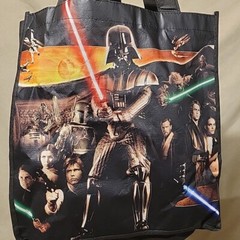 NEW Disney Star Wars Reusable Tote Bag Darth Vader Cast 13”x 12.5” x 6.5″