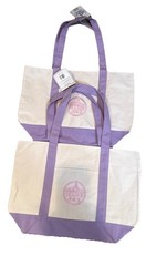 Trader Joe’s Canvas Tote Bag Bundle – Limited Edition Lavender (2 Pack)