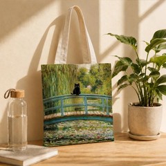 Aesthetic Canvas Tote Bag, Reusable Grocery Shoulder Shopping Bags, Stylish R…