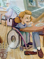Angelina Kisiloski Art Walmart Reusable Shopping Bags Diversity Disability 2024