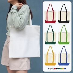 1Pcs 16″ x 14″ x 4″ Reusable Canvas Bag Tote Bag (Blue)