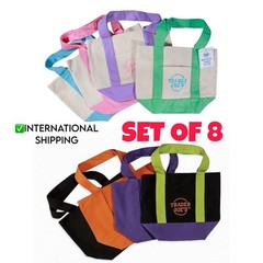 NEW 2025 Complete SET OF 11 Trader Joe’s Micro & Mini Tote Bags