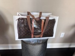 Luxe Inspired Reusable Tote, Polypropylene, Large Size: 20″ x 12″ x 8″