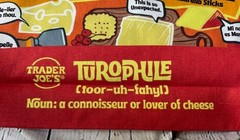Lot of Trader Joe’s Bag Bundle 4 TOTAL Canvas Cheese Comfort Foods Philadelphia