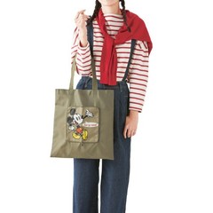 Disney Donald Duck Foldable Tote Bag Compact Eco Shopping Bag Japan NWT