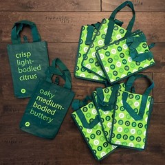 Publix Green Earth-Friendly Reusable Bags Carriers for 4 Wine Bottles — Lot of 8