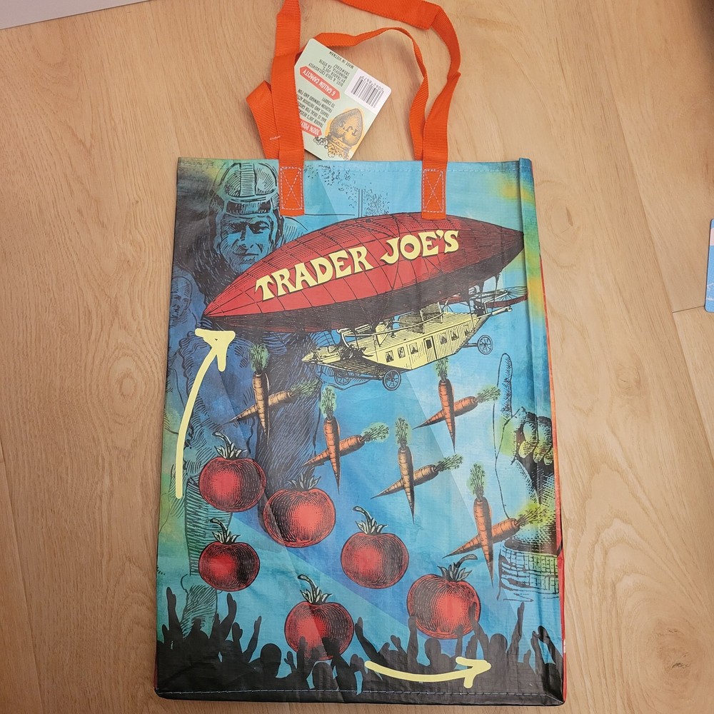NEW Trader Joes Ohio Edition Reusable Tote Bag NWT