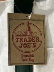 New Green Trader Joe’s Tote Bag Nwt
