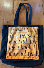 Punctuate Barnes & Nobel Book Bag/shopper Tote Colorful