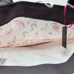 Waitrose Sara Miller Flamingo Bag London Pink Pineapple Lime Cherry Watermelon