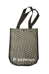 Lululemon Tote Bag Reusable Snap Closure Shopper Bag 9″ Wide x 12″ Tall