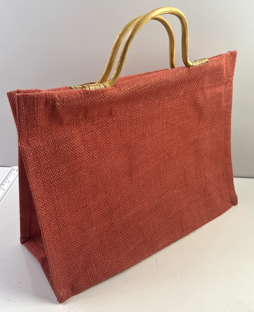 Beach Bag Burlap Tote Bag Small Natural Reusable Burlap.
