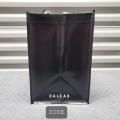 DALLAS Texas Reusable Grocery Shopping Tote Bag Medium 15x12x8″ Daiso Japan