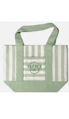 Trader Joe’s Mini Pastel Stripe Canvas Tote Bag Limited Edition Set Of 4!