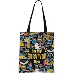 GJTIM Reality Show Tote Bag TV Merchandise In My Era Large, Black