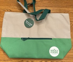 Whole Foods Market Insulated Reusable Grocery Tote Bag Hot/Cold – NEW w Tag