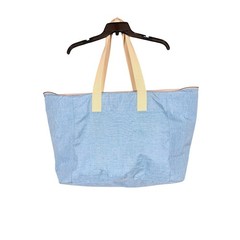 Keep Cool Insulated Reusable Shopping Bag Cooler Light Blue & Cream – NWT