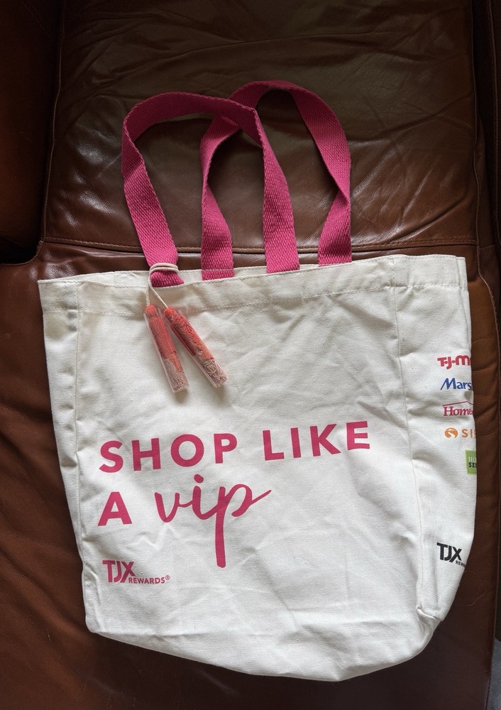 TJX (TJ Maxx, Marshalls, …) Rewards Member Mornings Reusable Cotton Canvas Bag