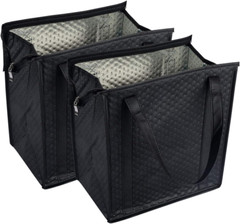 2PCS Insulated Shopping Bag,Insulated Grocery Bag,Grocery Cooler Bag