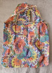 Reusable Multi-Color Grocery Shopping Bags Foldable Large Cute Groceries Bags